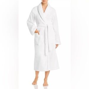 Matouk Milagro White Cotton Terry Cloth Robe Sz XS